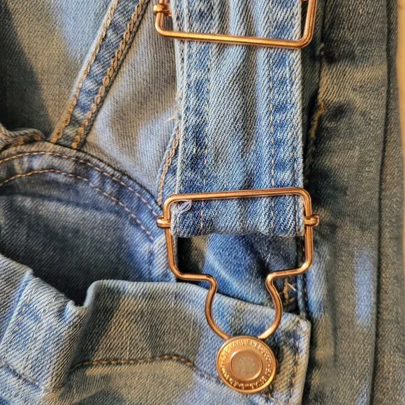 COPY - Kohls SO Girls Jean Overall Size 14, Like New - Picture 8 of 8